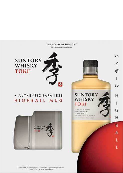 Suntory Whisky Toki with Highball Glass Gift