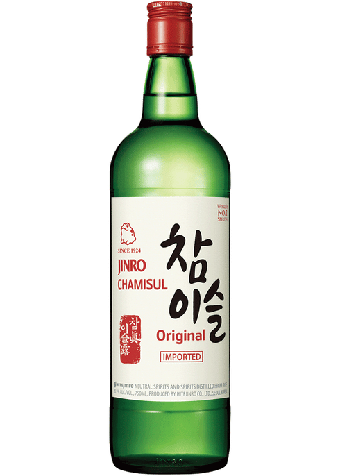 Soju Coreano Chamisul Classic 360ml(20.1%)