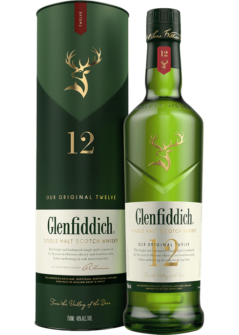 Whisky Glenfiddich 12 Years - Garrafinhas