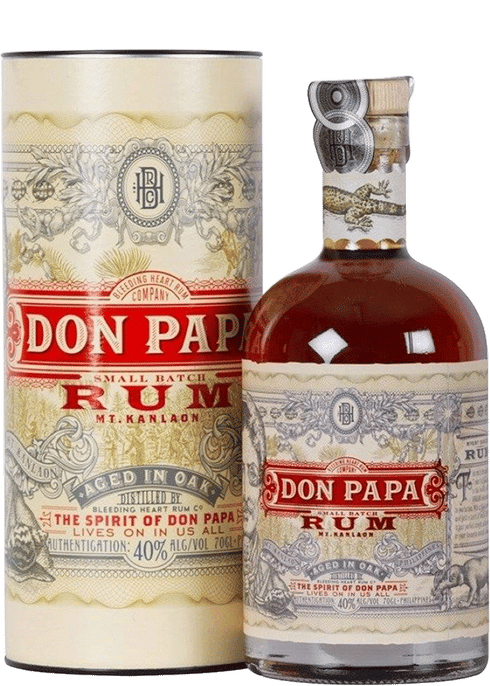 Don Papa 7 ans Édition collector Flora & Fauna Rhum 40%