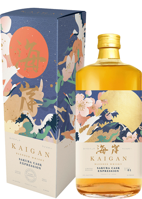 Kaigan Sakura Cask Japanese Whisky | Total Wine & More