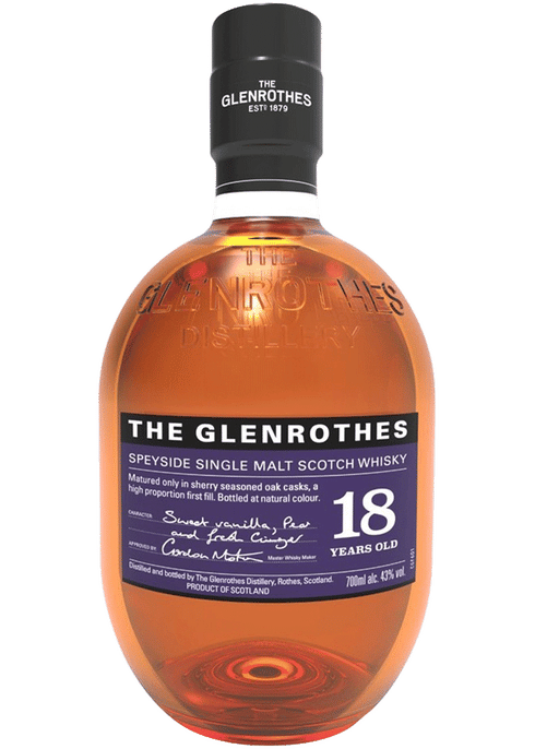 THE GLENROTHES 18年 シングルモルトウイスキー ザ グレンロセス 18年 700ml 43度 シェリーカスク スペイサイド