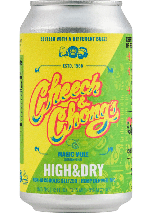 Cheech And Chong High Tea Review Cheech & Chong THC 5mg High & Dry Magic Mule | Total Wine & More