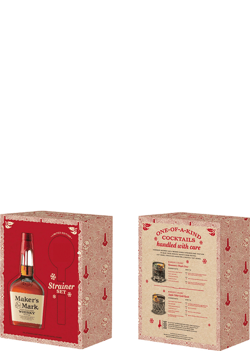 Maker's Mark Bourbon Whisky With Strainer
