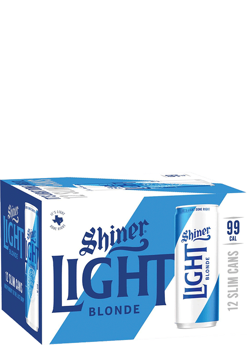 【2plan】Shiner Slim Polar T Shiner Light Blonde Slim Can | Total Wine & More