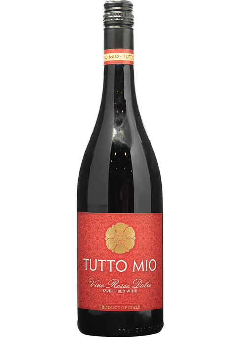 Tutto Mio Vino Rosso Dolce Sweet Red