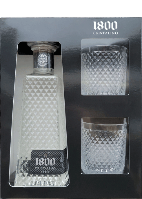 1800 Cristalino with Shot Glasses Gift | Total Wine & More
