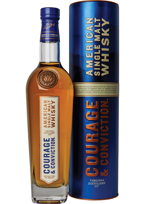 Virginia Distilling Courage Conviction American Single Malt Whiskey Total Wine More