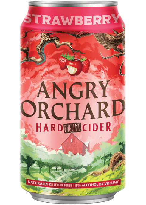 Angry Orchard Strawberry Fruit Cider | Total Wine & More