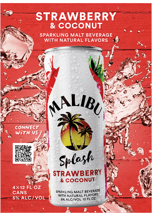 Malibu Splash Strawberry | Total Wine & More