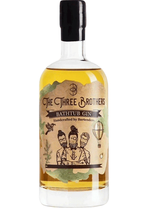 The Three Brothers Bathtub Gin | Wine More Total 