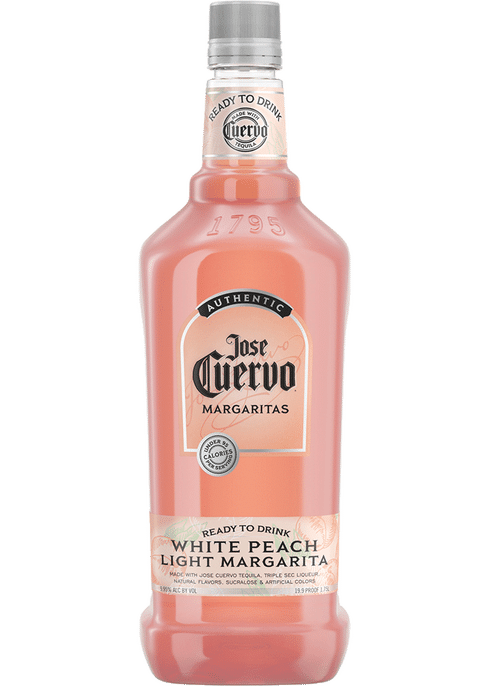 Jose cuervo deals 1800 peach margarita