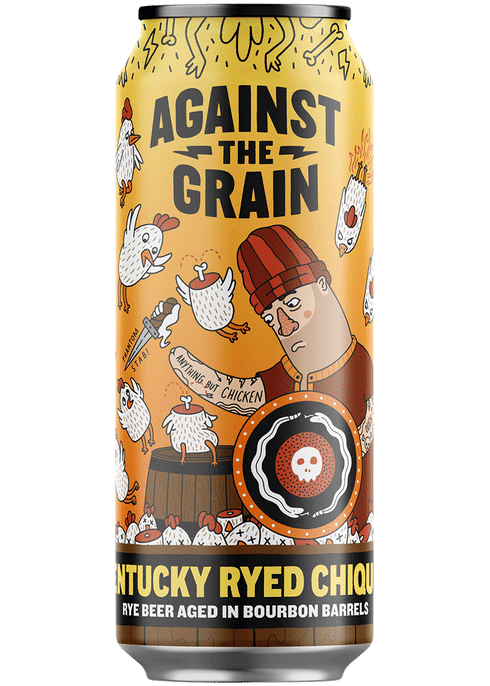 Against the grain beer labels