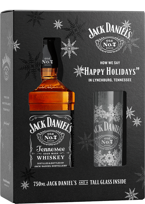 Dislocatie belofte importeren Jack Daniels Black with Collins Glass Gift | Total Wine & More