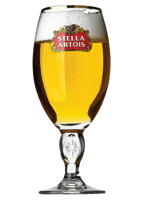 Stella Artois Unfiltered Chalice Beer Glass - Pint/20oz - GarageBar Limited