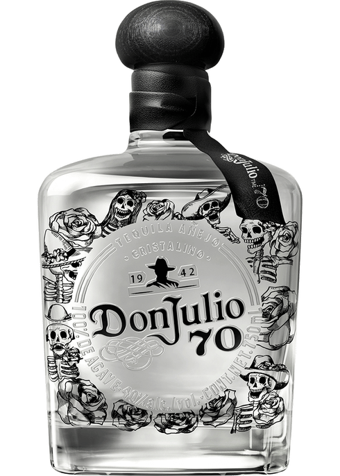 Don Julio 70 Cristalino ドンフリオ 750ml Don Julio 70 Anejo Cristalino Tequila 750ml – Uptown Spirits