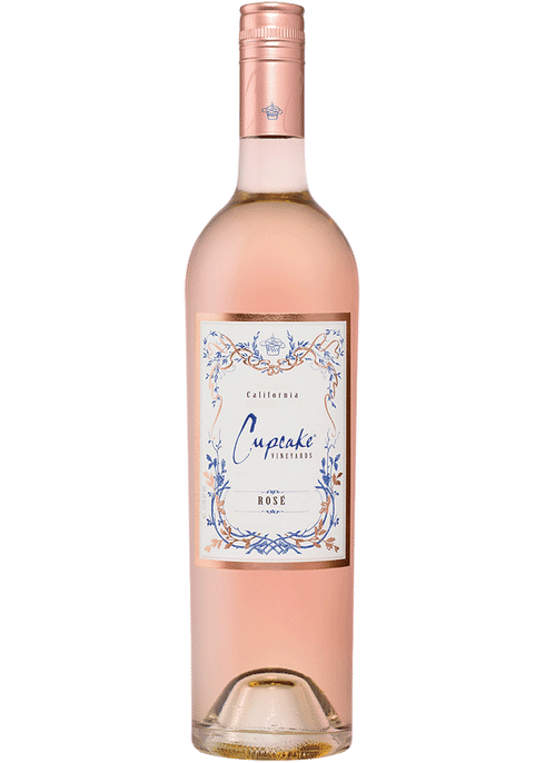 Cupcake rose wine store