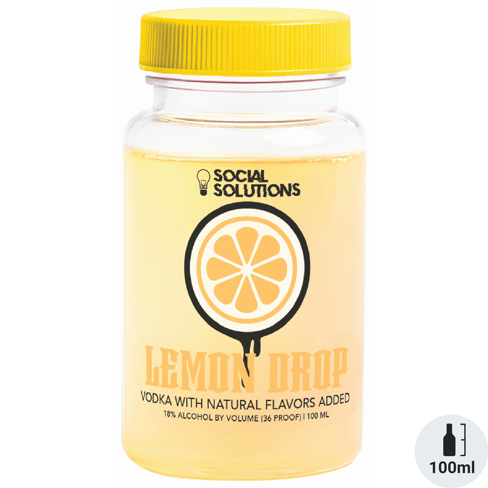 Social Solutions Lemon Drop Shot