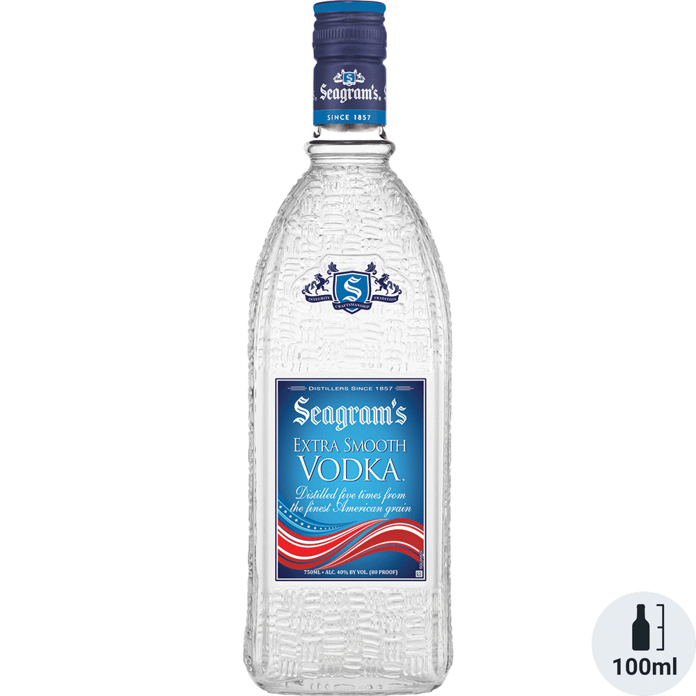 Seagram's Extra Smooth Vodka PET