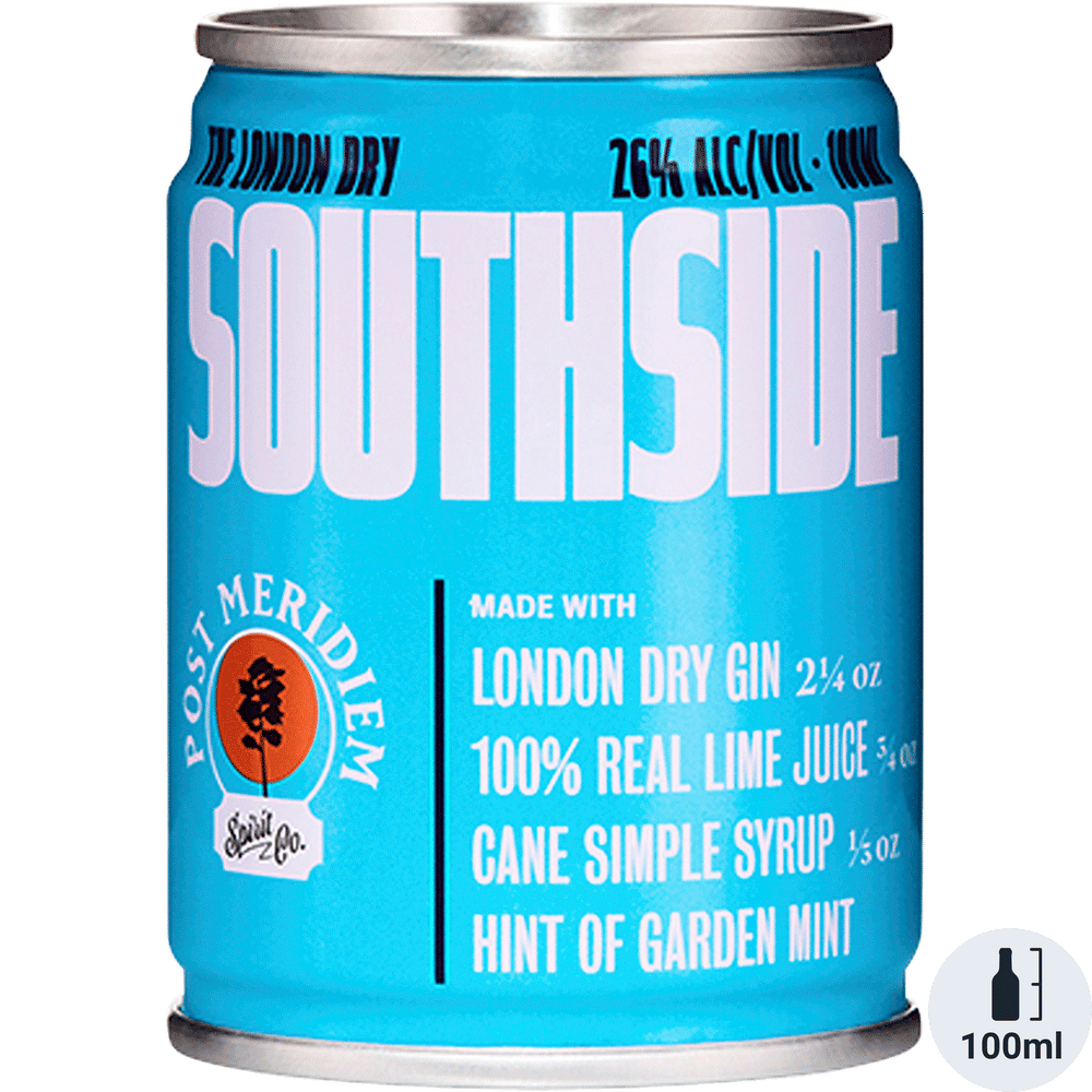 Post Meridiem London Dry Gin Southside Cocktail