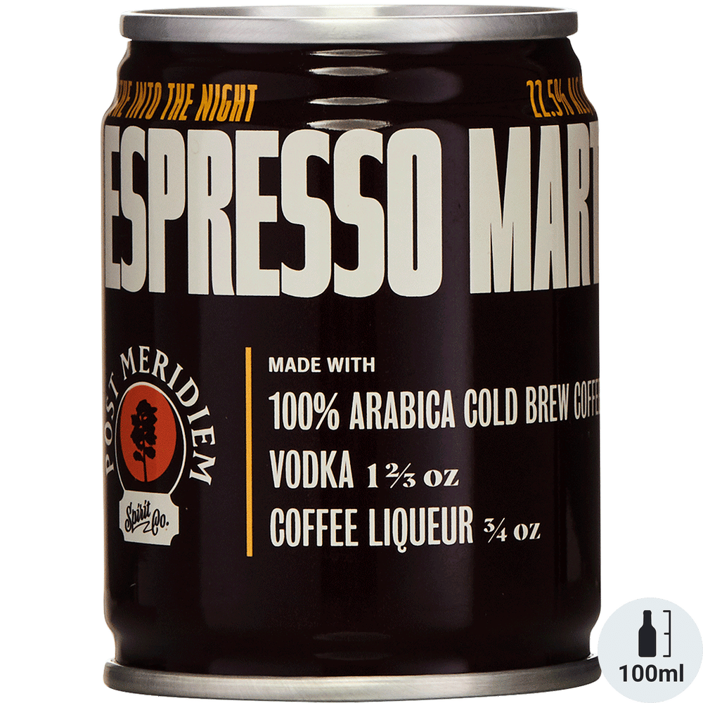 Post Meridiem Into the Night Espresso Martini Total Wine & More