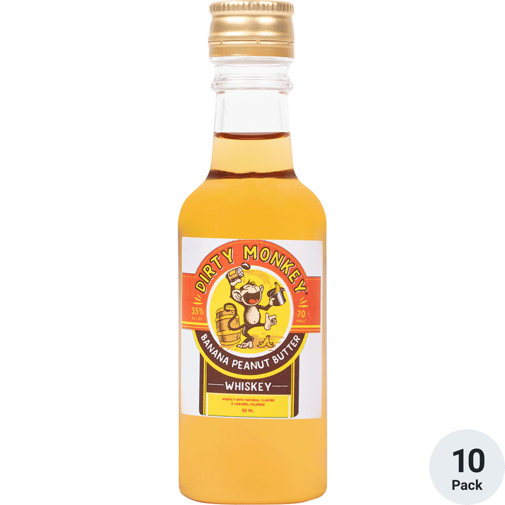 Dirty Monkey Peanut Butter Banana Whiskey