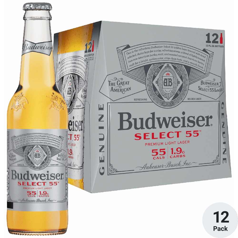 Budweiser Select 55 American Lager Beer