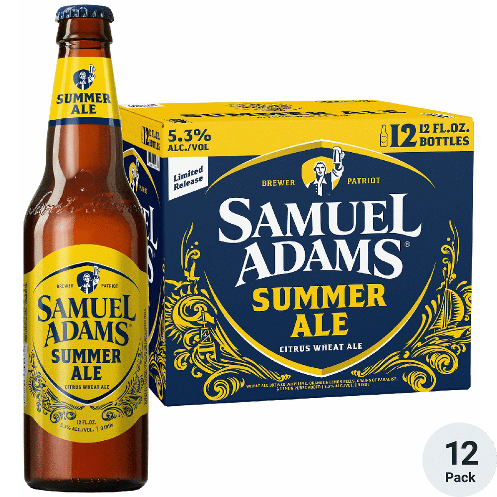 Samuel Adams Summer Ale Seasonal Beer | Total Wine & More