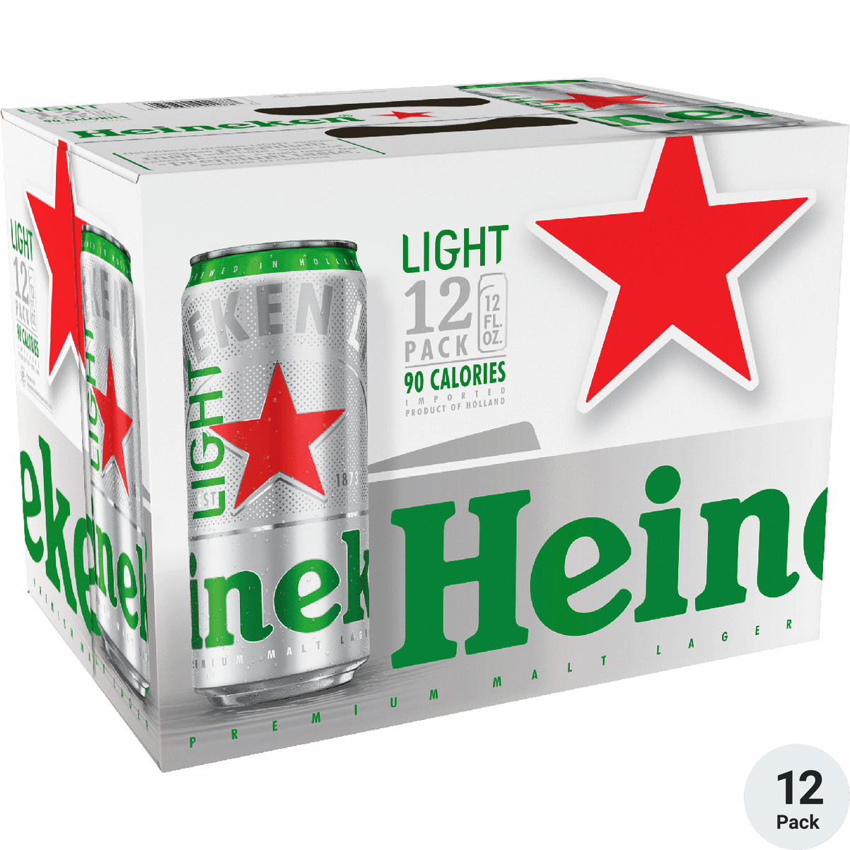 Heineken Light Import Lager Beer
