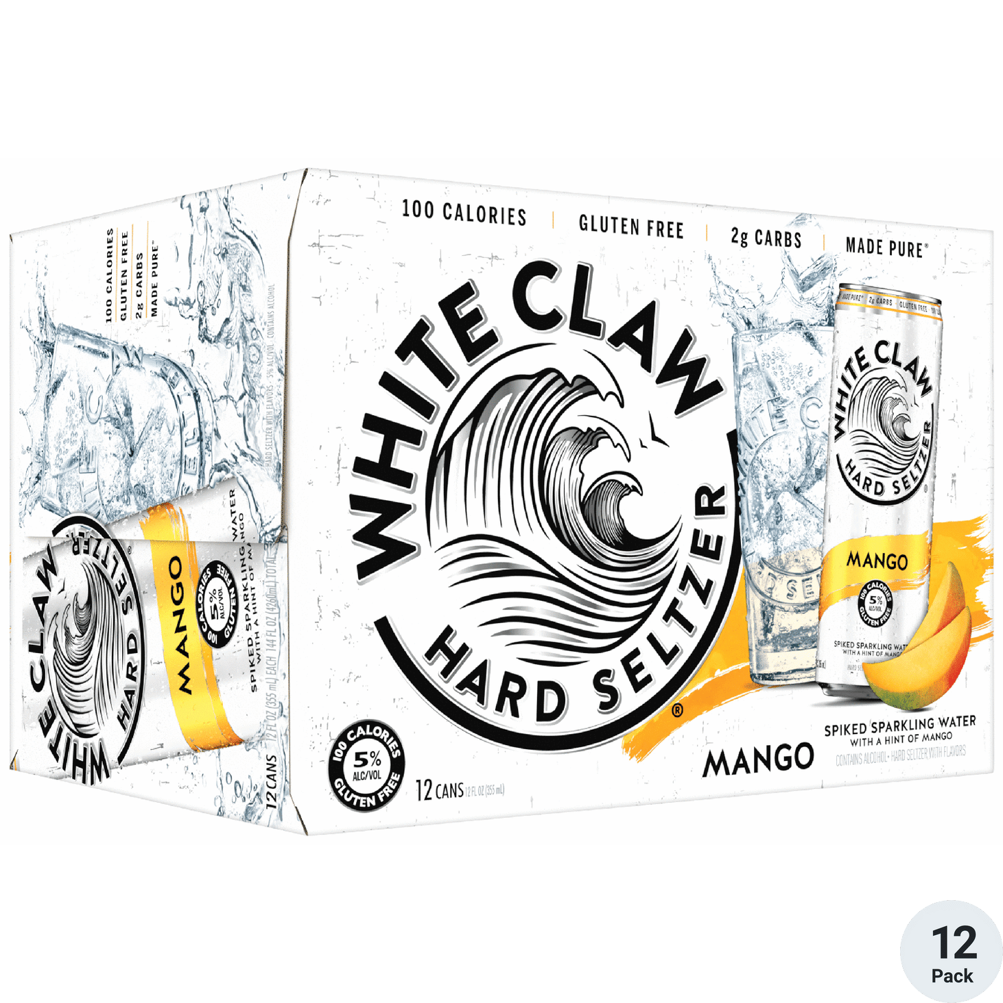 White Claw Hard Seltzer Mango