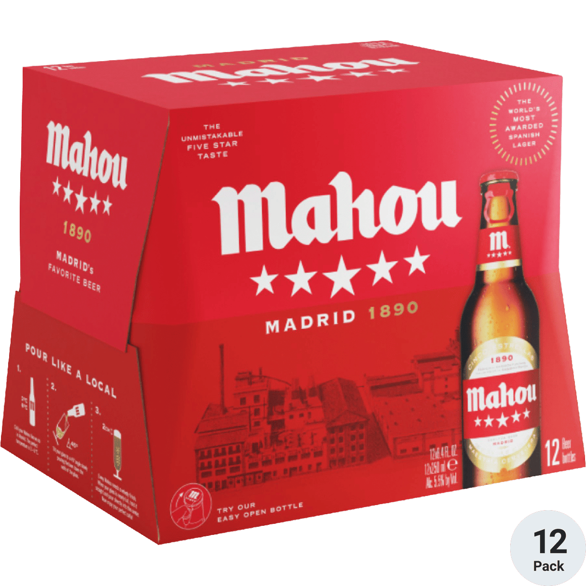 Mahou Cinco Estrellas
