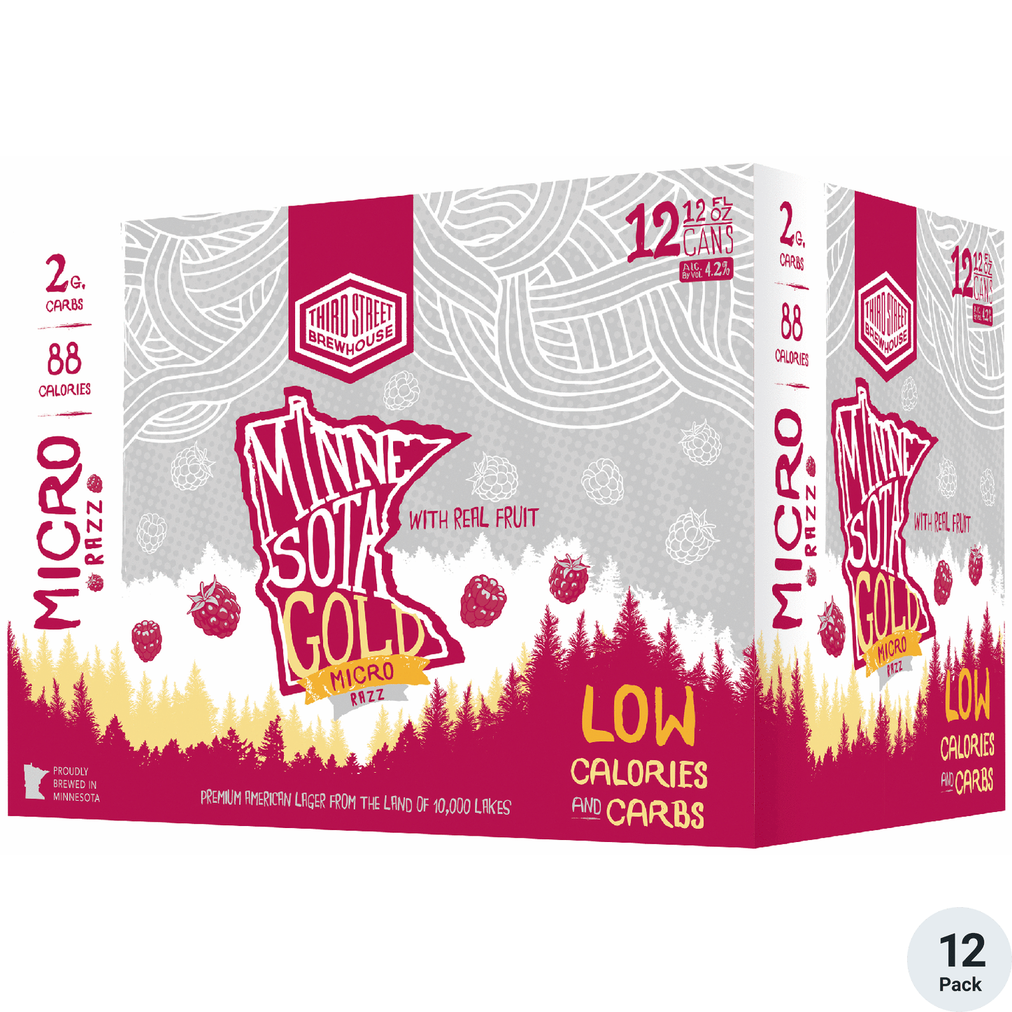Third Street Minnesota Gold Micro Razz | Total Wine & More