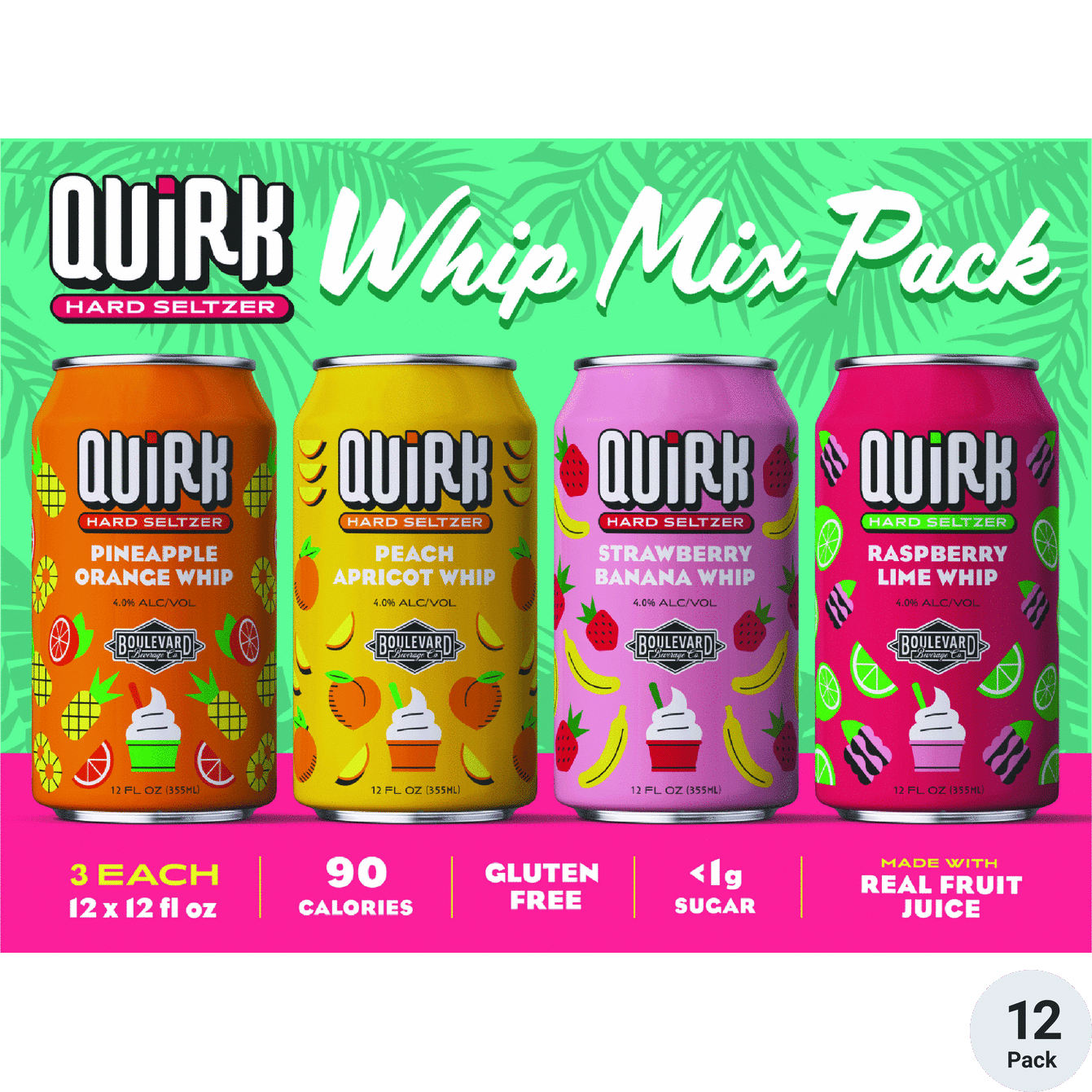 Boulevard Quirk Whip Variety Pack