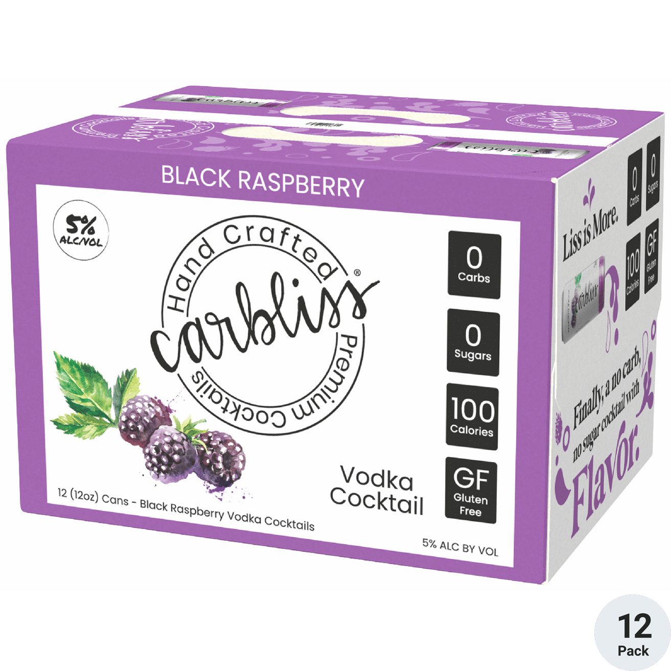 Carbliss Vodka Black Raspberry