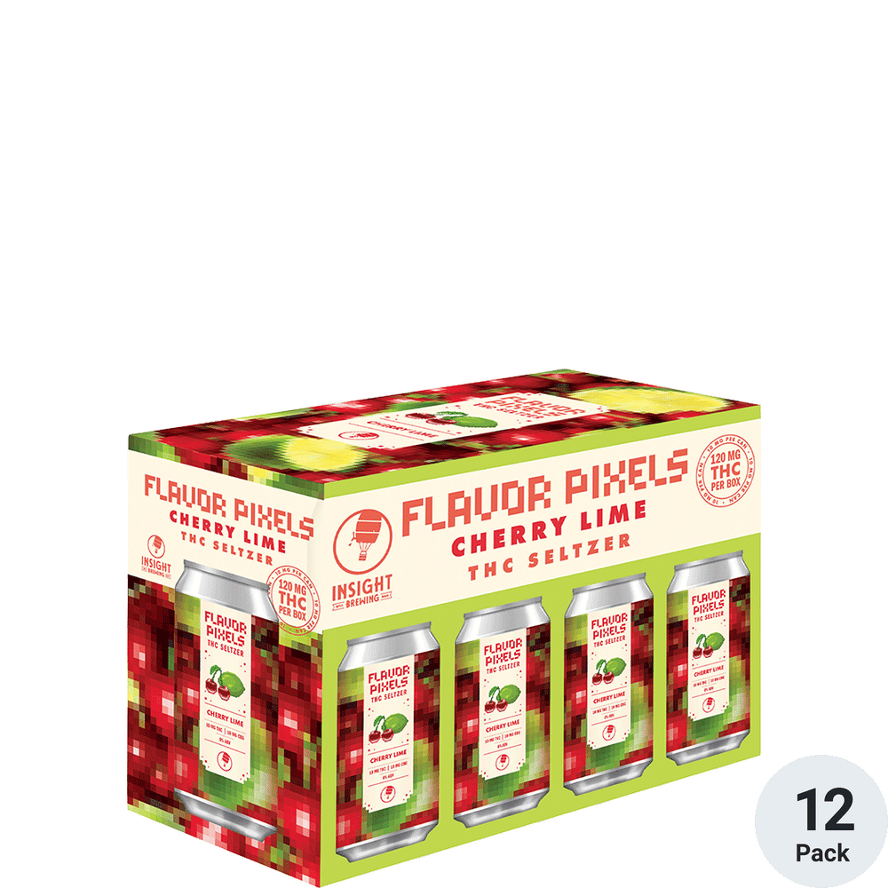 Insight THC 10mg Flavor Pixels Cherry Lime | Total Wine & More