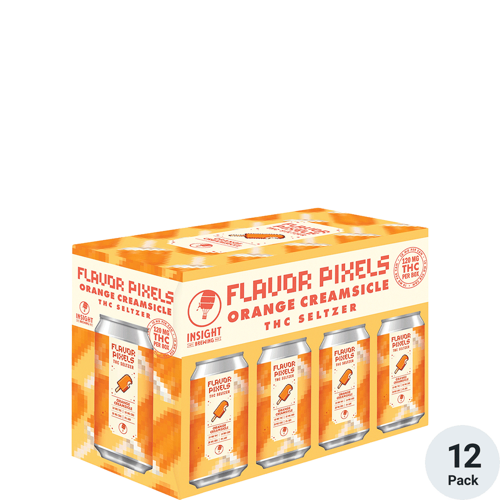 TRUE テルペン 香料 CBD 10ml Orange Creamsicle Insight THC 10mg Flavor Pixels Orange Creamsicle | Total