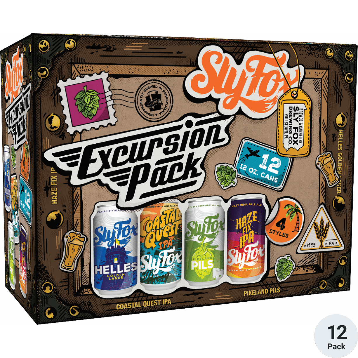 ハリソン2.27　サウスアメリカンミックス350　リキッドエイド３セット Sly Fox Excursion Variety Pack | Total Wine & More