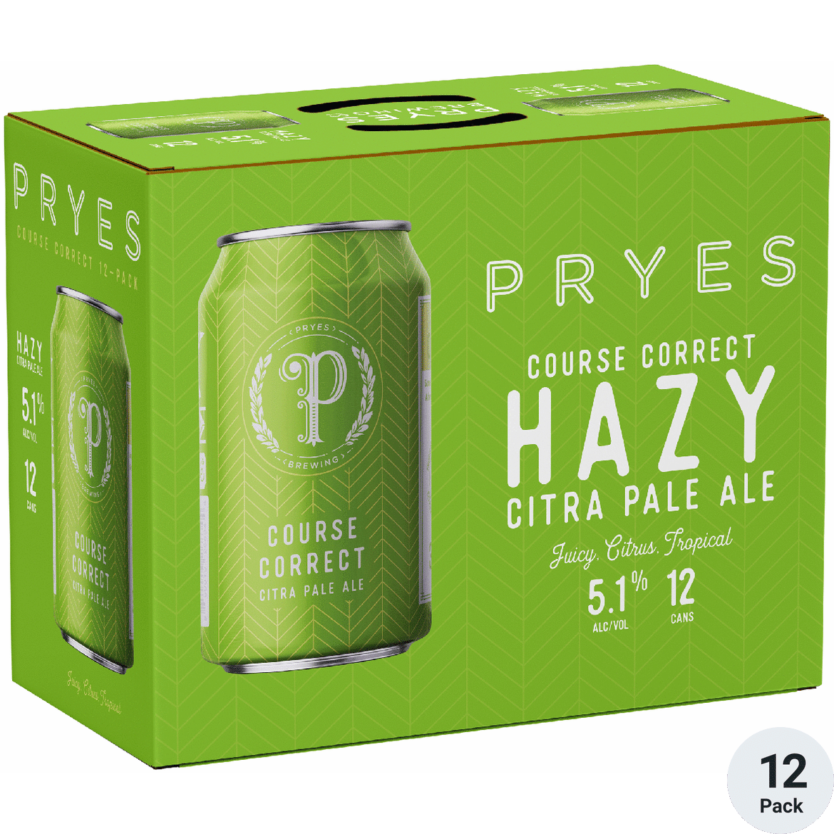 Pryes Course Correct Hazy Pale Ale