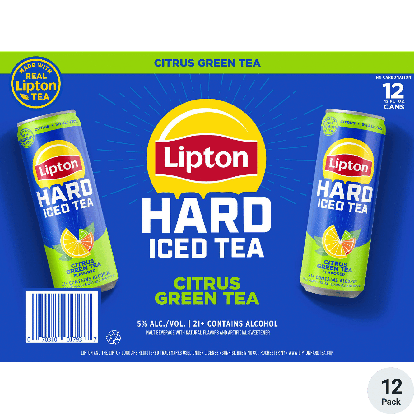 Lipton Hard Citrus Green Tea | Total Wine & More