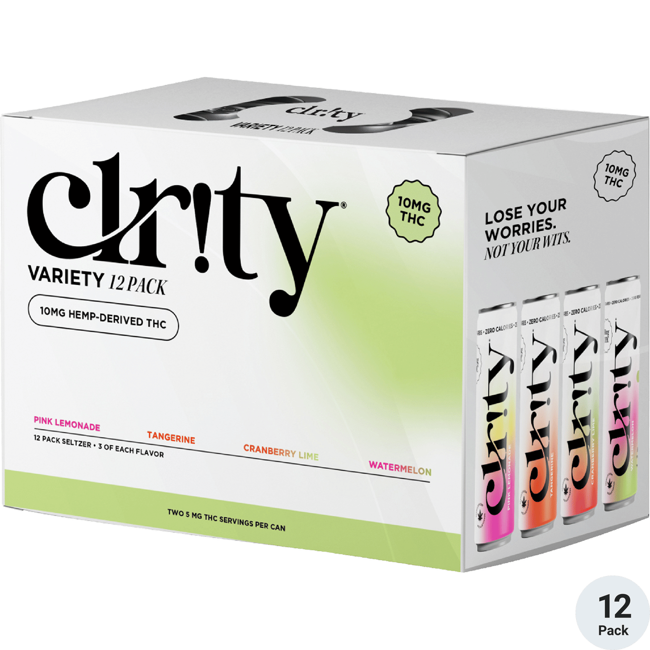 Clr!ty THC 10mg Variety Pack