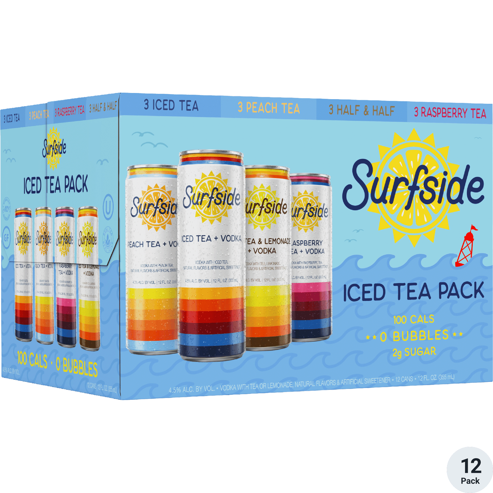 Surfside Iced Tea Variety Pack