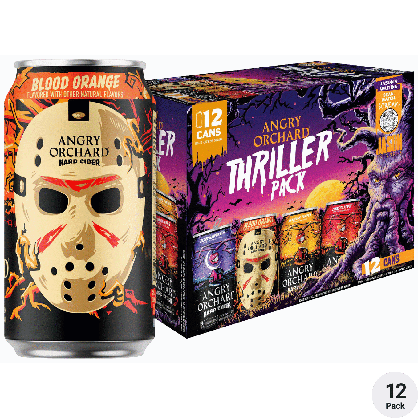 Angry Orchard Hard Cider Thriller Variety Pack | Total Wine & More