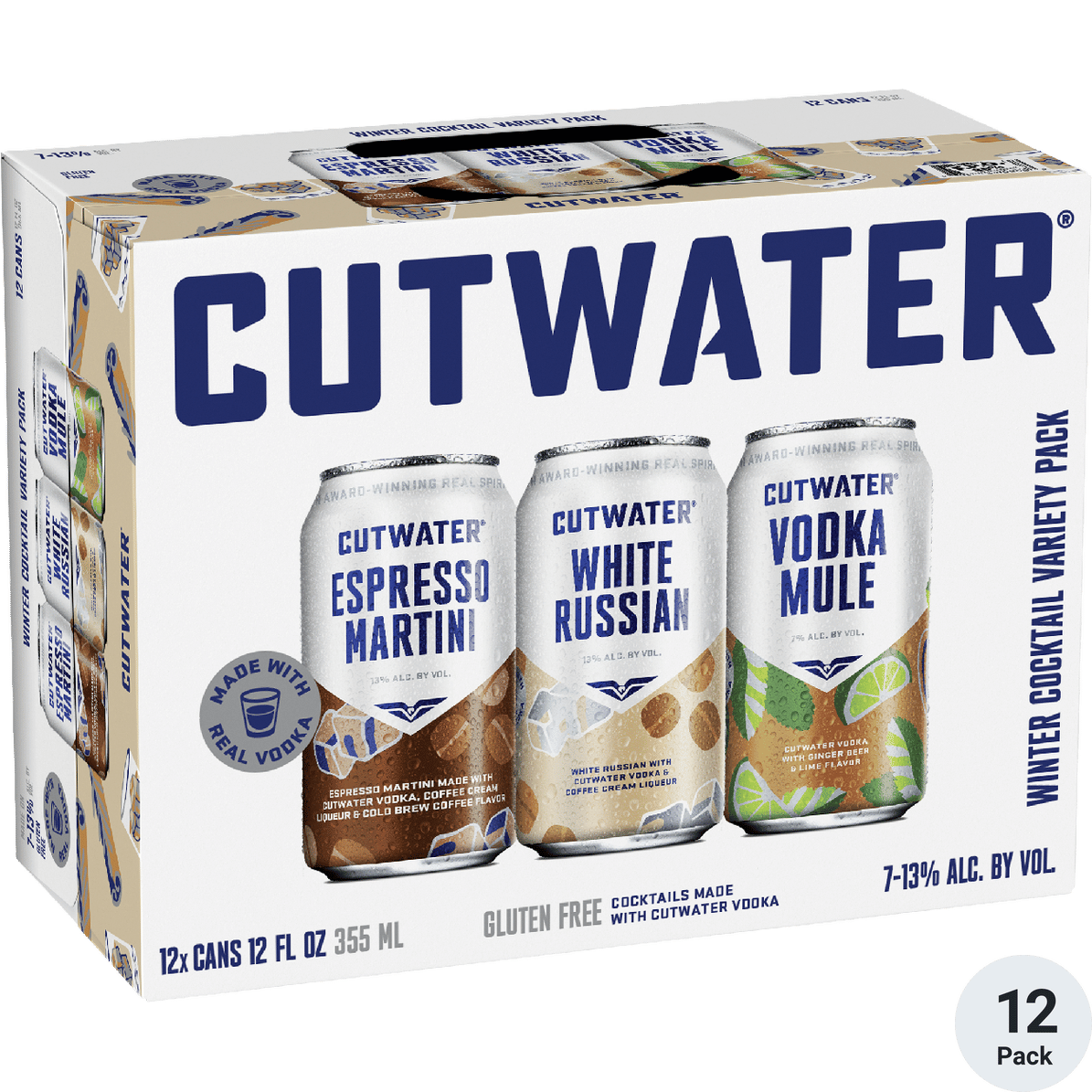 Cutwater Winter Cocktail Variety 12-Pack
