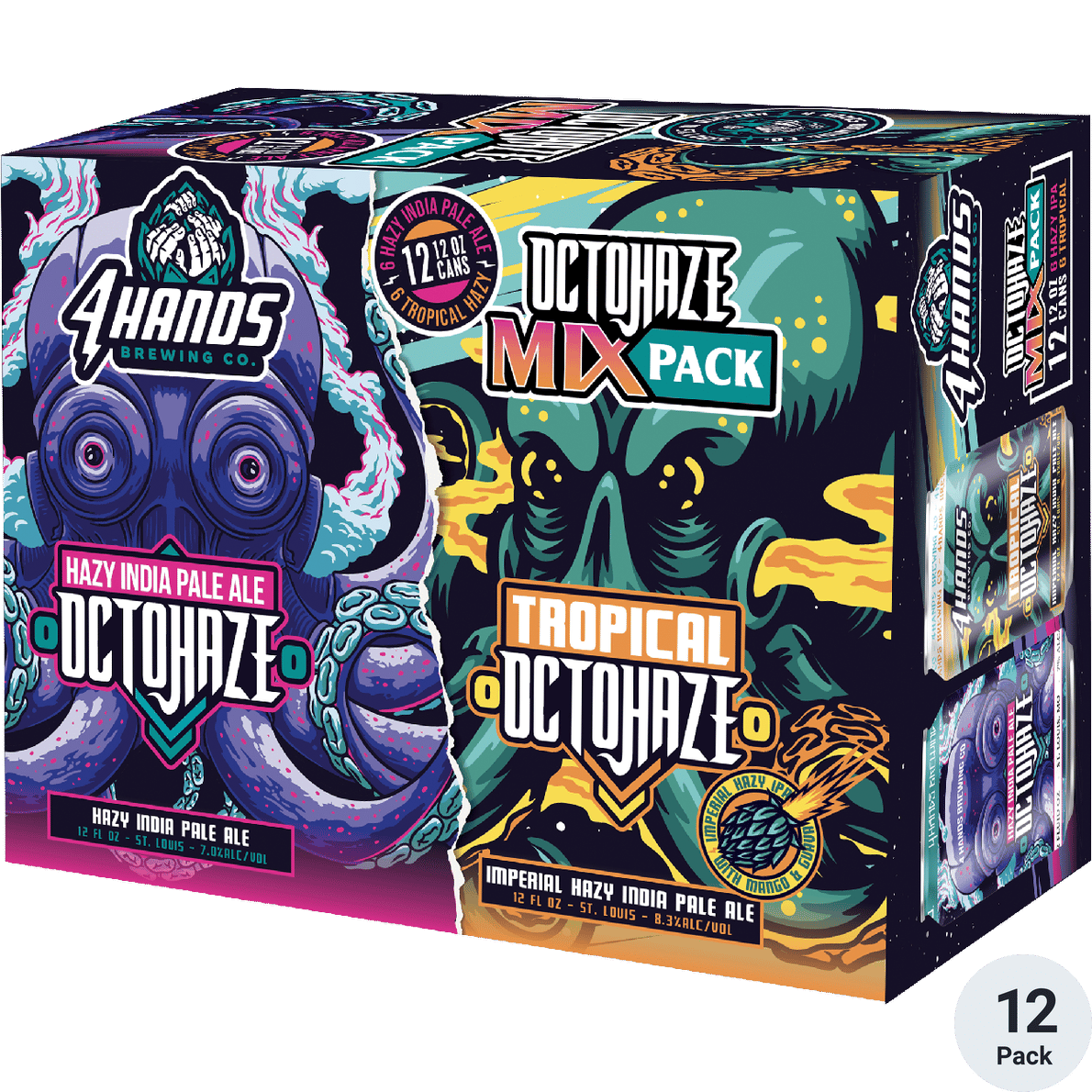 4 Hands Octohaze Mix Pack | Total Wine & More