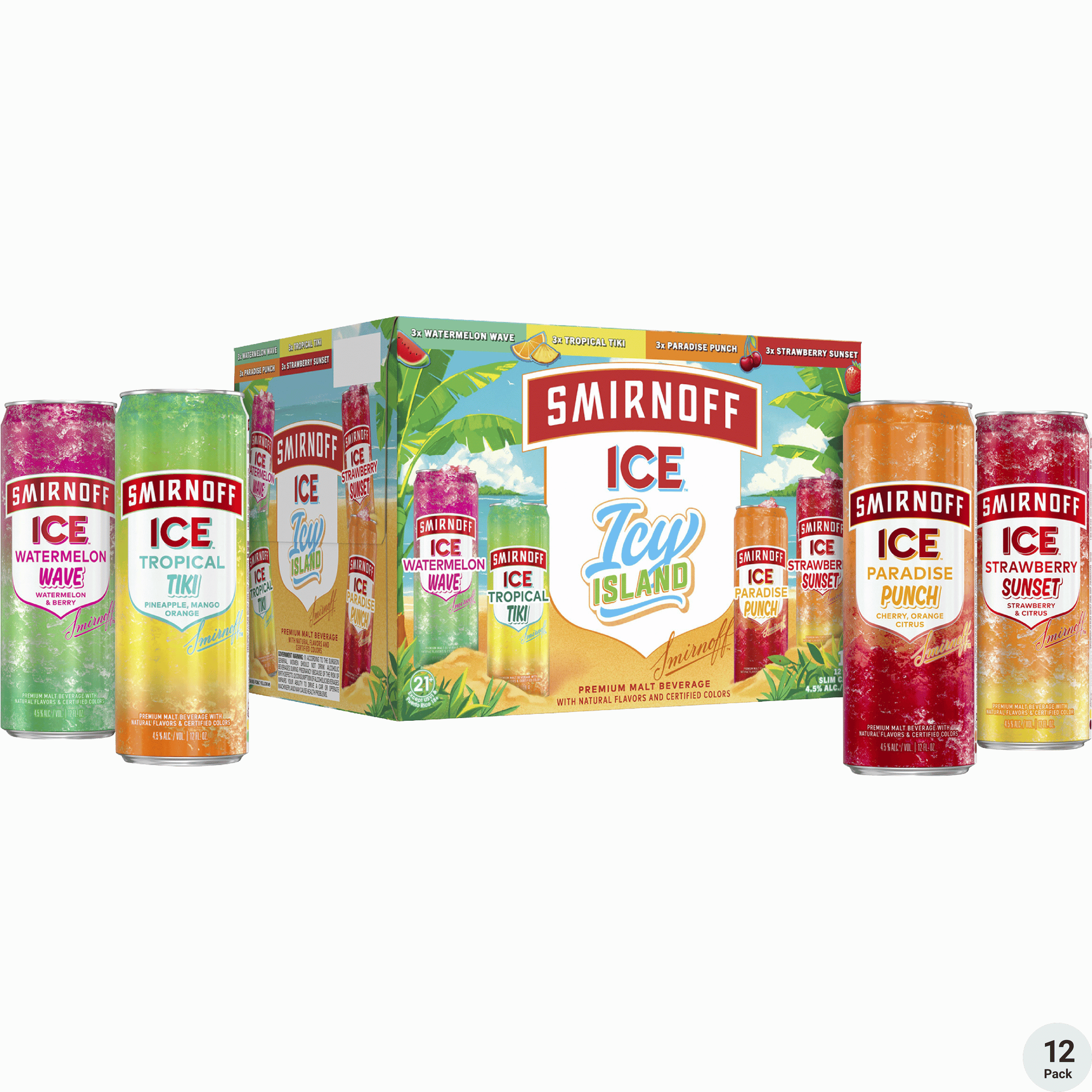 Smirnoff Ice Icy Island Variety Pack