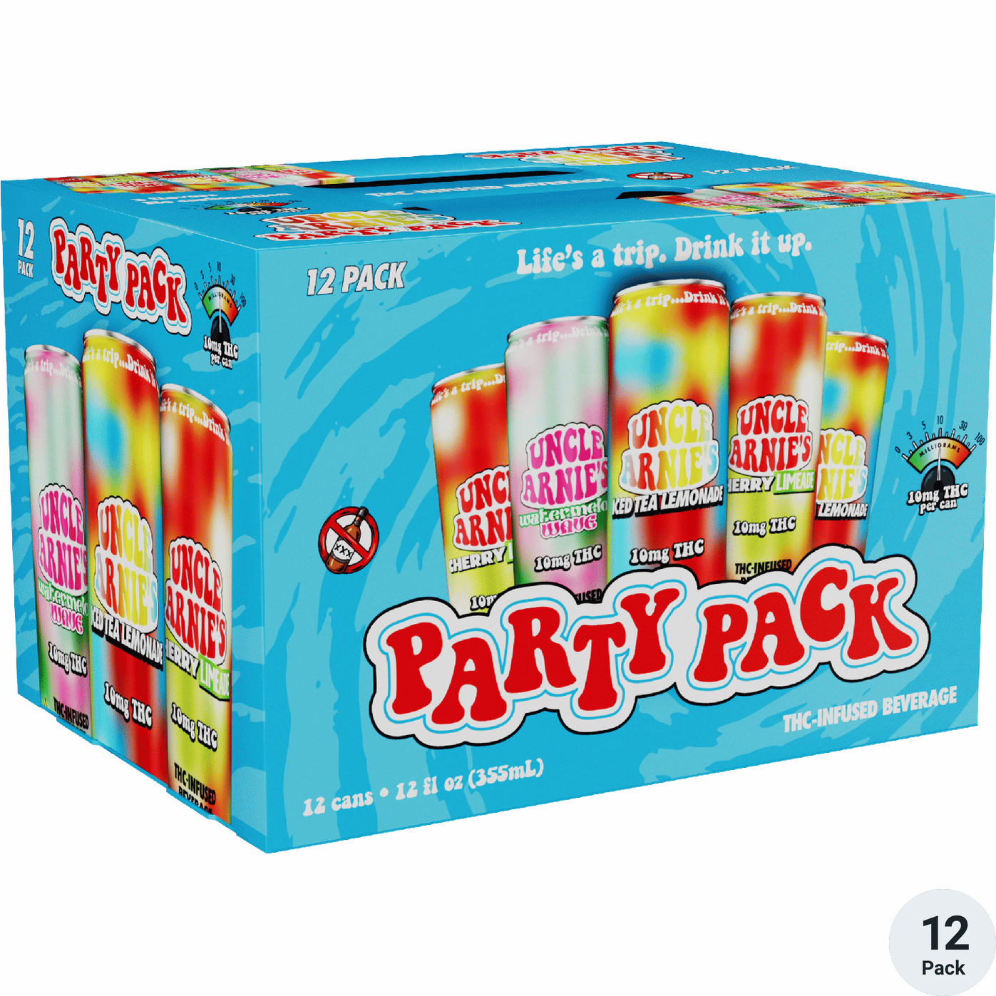 Uncle Arnie's THC 10mg Core Variety Pack FT | Total Wine & More