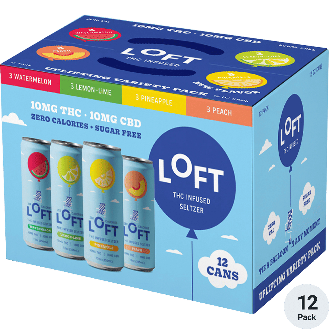 Loft THC 10mg Variety Pack | Total Wine & More