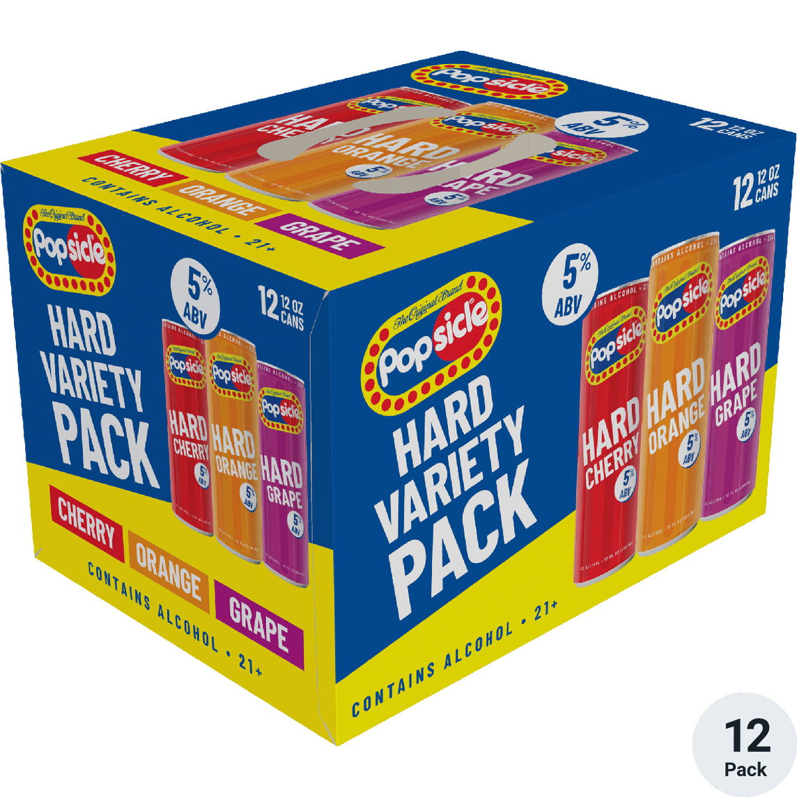 Popsicle Variety 12pk Can
