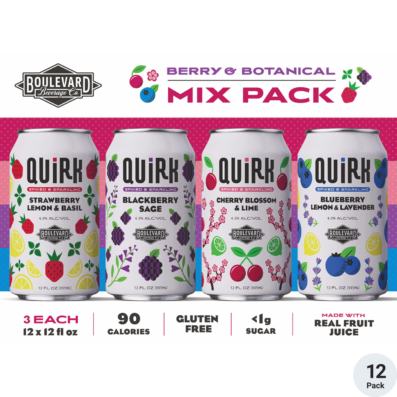 Boulevard QuirkBerry & Botanical Mix Pack