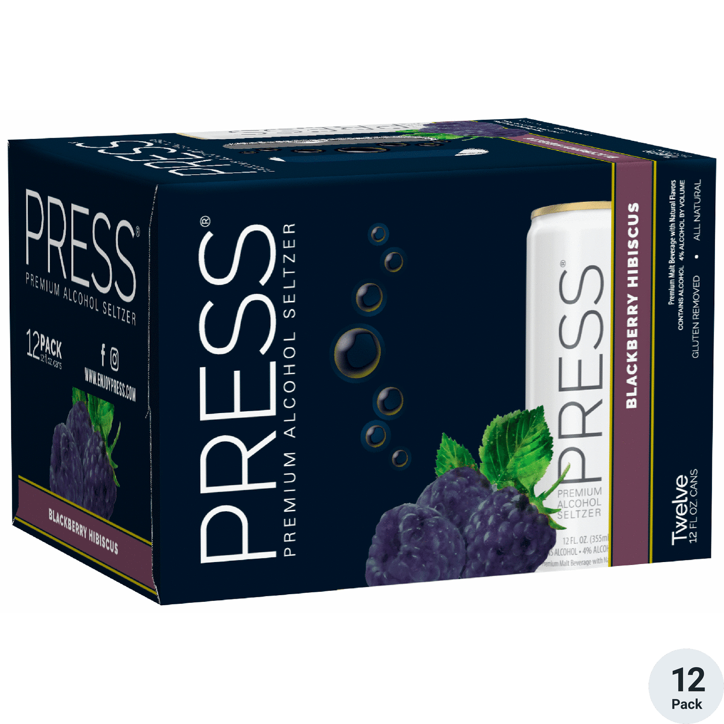 Press Premium Blackberry Hibiscus | Total Wine & More
